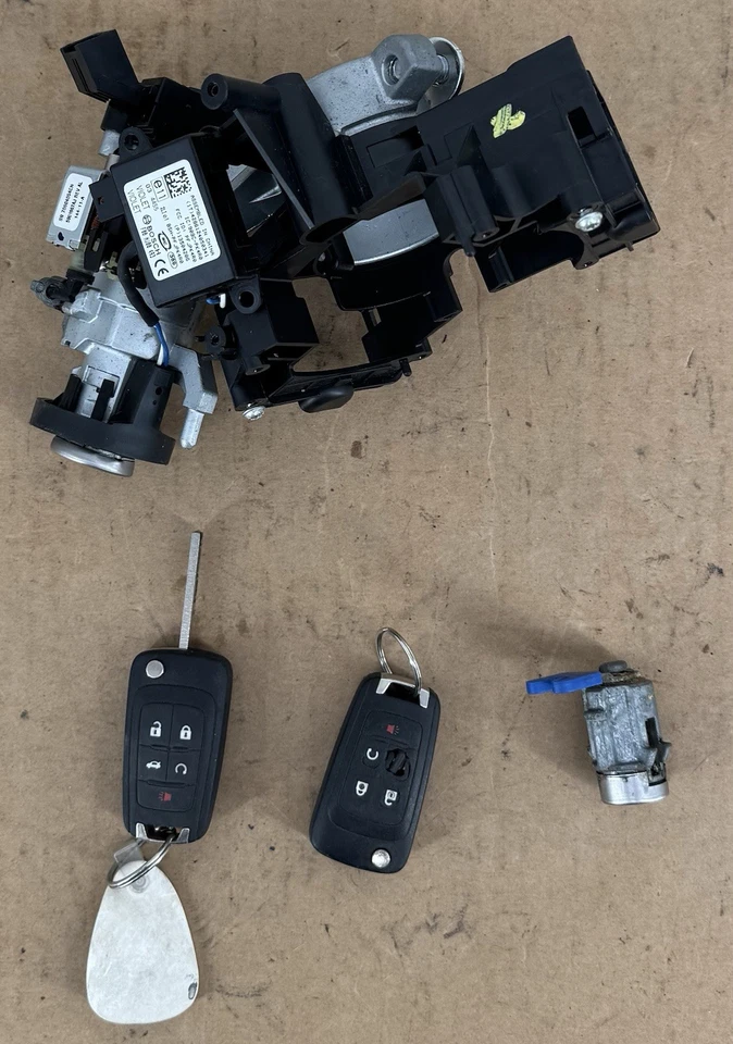 Chevrolet Equinox 2010-2013 interruptor de encendido bloqueo cilindro y llaves cerradura de puerta Foto 2 de 4