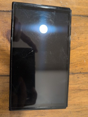Nintendo Switch OLED HEG-001 Black Console Tablet ONLY For Parts Or Repair 