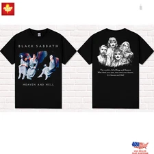 Trending Black Sabbath T-Shirt, Heaven and Hell (1980). Heavy Metal. Rock style.