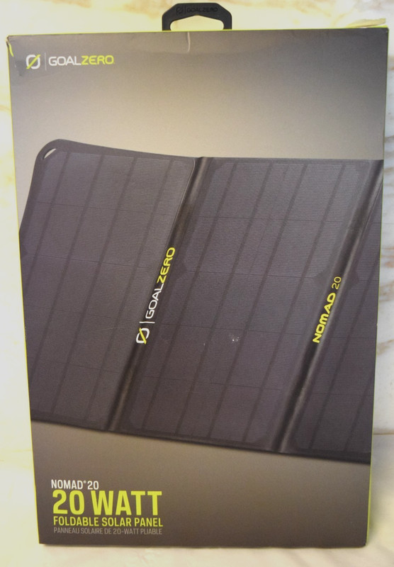 Goal Zero Nomad 20 20W Foldable Solar Panela