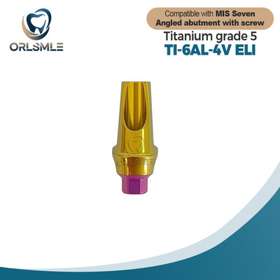 1/5/10/20 pcs Anatomic Angled abutment fit to MIS Seven SP 15/25 degree