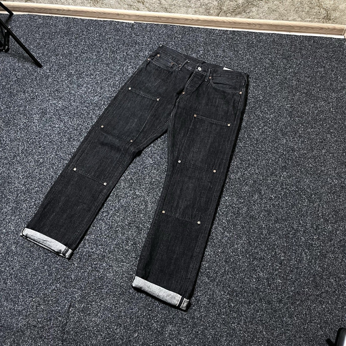 EVISU メニポケ34x34 Evisu Lot.2008 Big logo jeans Denim 34x34 | eBay