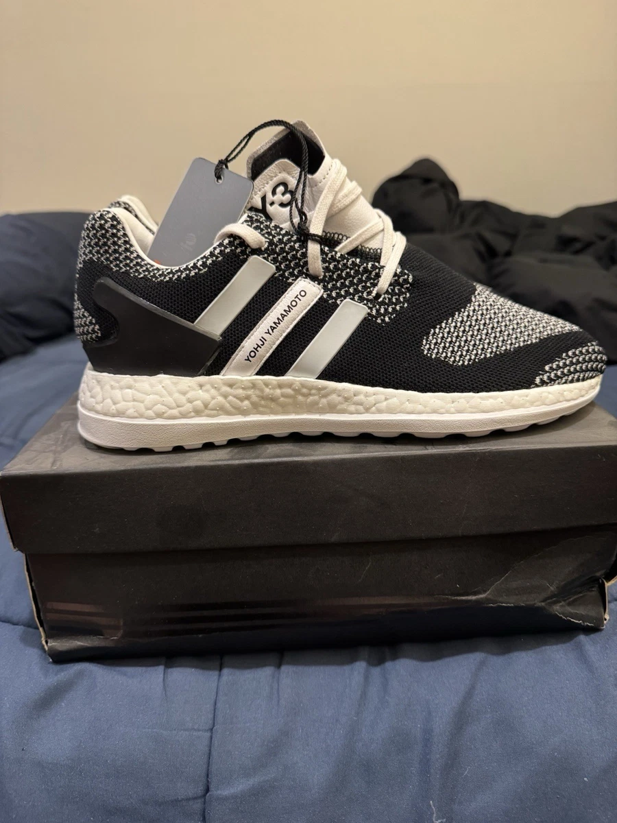 スパイク・シューズ cpr27 adidas Y-3 25.5 sp3 Adidas Y-3 Pureboost ZG Black White for sale | eBay