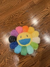 Kaikai Kiki Takashi Murakami Original Flower Cushion JAPAN NEW