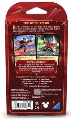 Lorcana TCG: Reign of Jafar Starter Deck (Ruby & Steel)