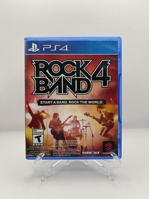 Rock Band 4 game only great shape tested PS4 (Sony PlayStation 4, 2015)