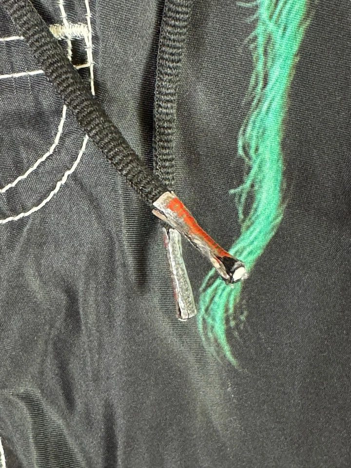 Pantalones Cortos Dragonfly KISS Solo Álbum Caras Estampado Negro Para Hombre Talla 36 Foto 4 de 4