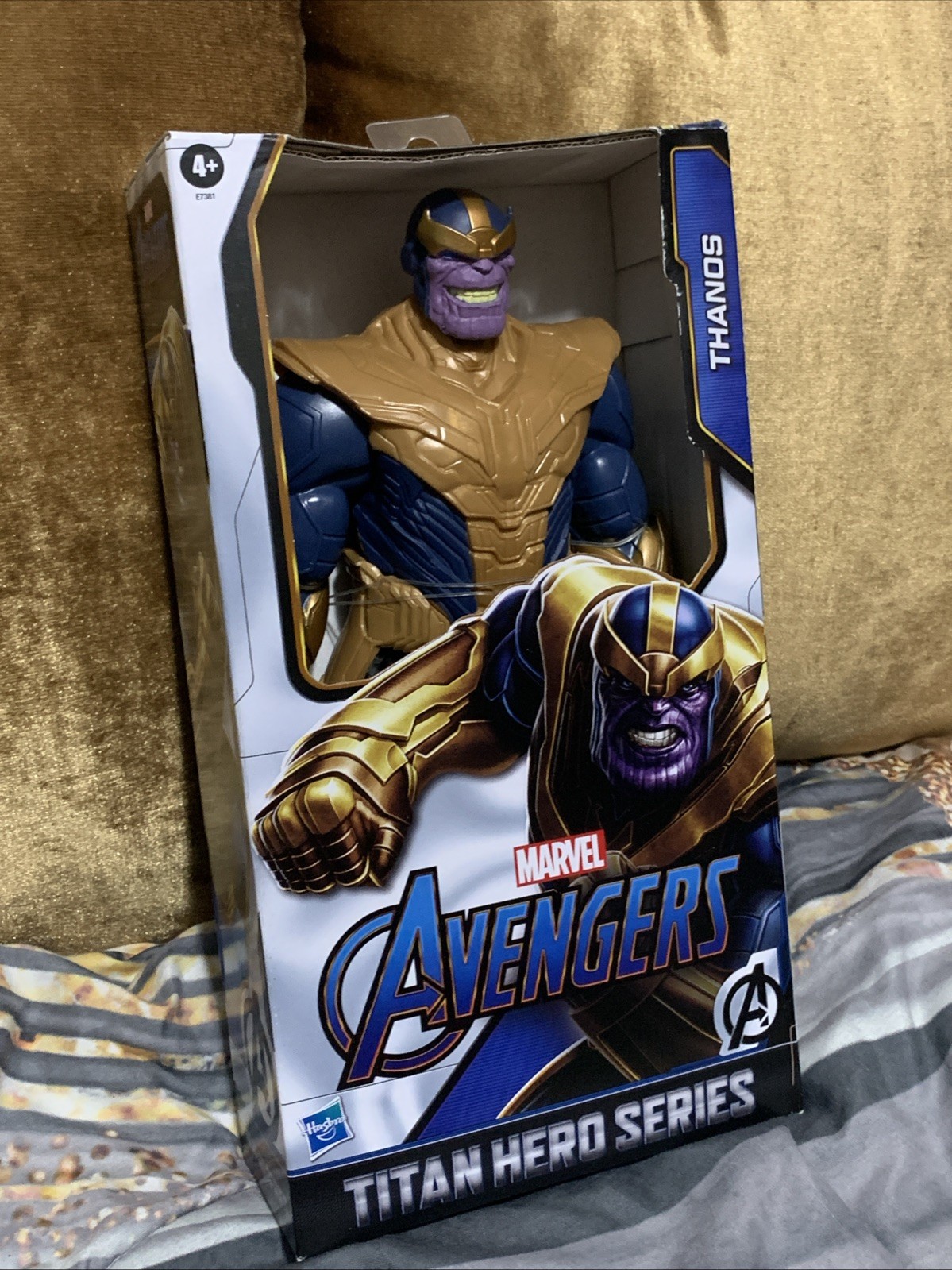 Marvel Avengers Titan Hero Deluxe THANOS 12" Figure Collectible