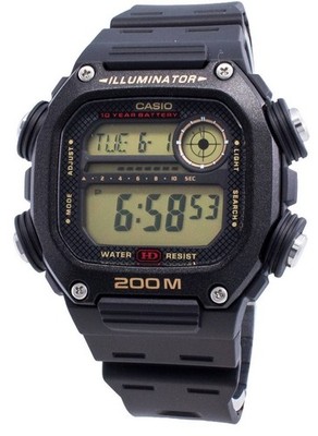 Casio Illuminator DW-291H-9AV Stopwatch Alarm Backlight Calendar 200M Mens Watch