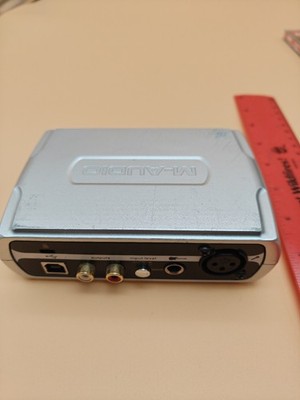 M-Audio Fast Track USB Guitar Mic Recording Audio Interface Tested Working