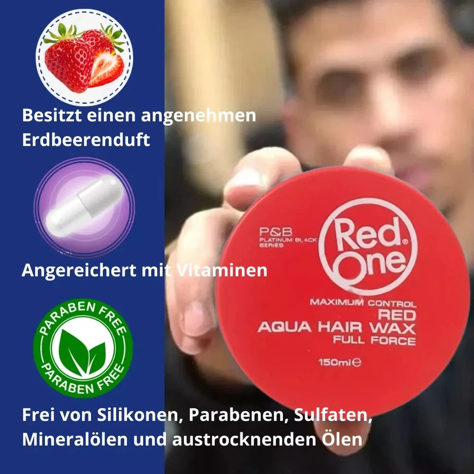 RedOne Haarwachs 3er Mix Set – Wunschfarben oder beliebt | Maximale Stylingkraft - Bild 3 von 4