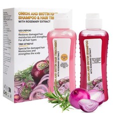 Onion And Biotin Hair Treatment 2  8.38 fl Oz, and Rosemary...