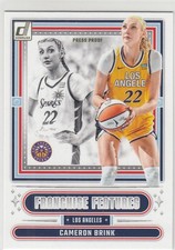 2025 Panini Donruss WNBA Insert Franchise Features Press Proof CAMERON BRINK #2