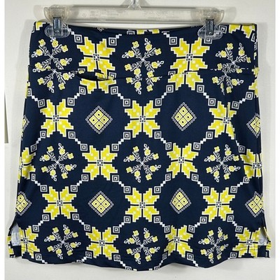Golftini Athletic Skort Women M Medallion Traveler Golf Pickleball Tennis Preppy