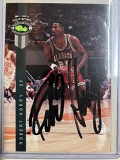 Alabama Basketball Robert Horry Signed card 