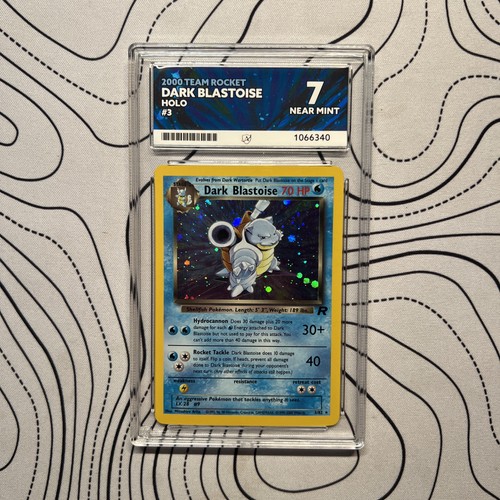 Dark Blastoise (Unlimited) graded ACE 7 for sale on eBay
