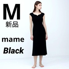 M/Black 3D Knit Dress Sleeveless Mame Black Gusset With Tag