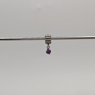 Original Pandora Dangle Charm Amethyst Geburtsstein Februar ALE 925 790166AM