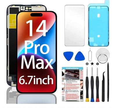 for iPhone 14 Pro Max Screen Replacement 6.7 inch,3D Touch LCD Display Digitizer