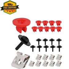 10x Engine Splash Shield Screw Bolt Clip Kit For Ford Focus Fusion Escape Explor 10x Engine Splash Shield Screw Bolt Clip Kit For Ford Focus Fusion Escape Explor