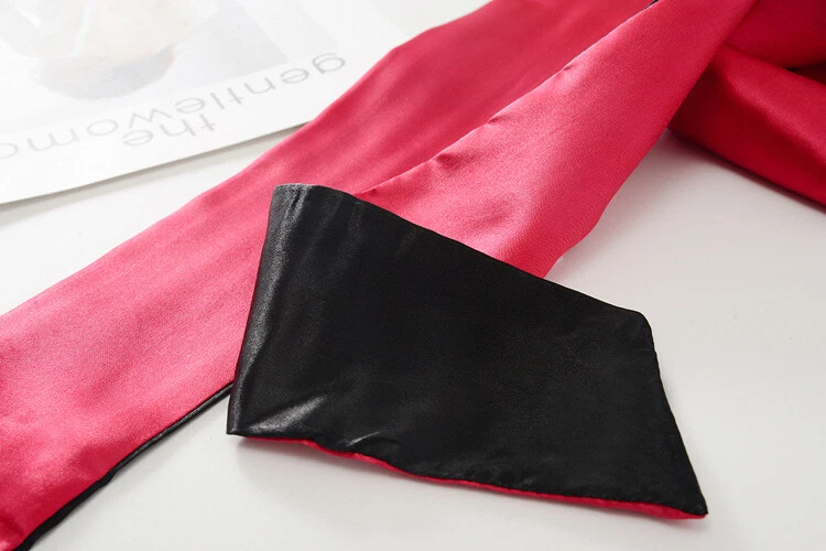 Soft Sleep Eyeshade Satin Ribbon Bandage On Eyes Sex Breathable Cover Eye Patch - Image 4 of 4
