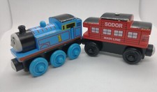 Thomas the Train Tank Engine  Sodor Main Line Caboose Wooden Railway 2012