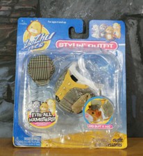 Zhu Zhu Pets Stylin Outfit Plaid Suit and Hat 2010 Retired New damaged package