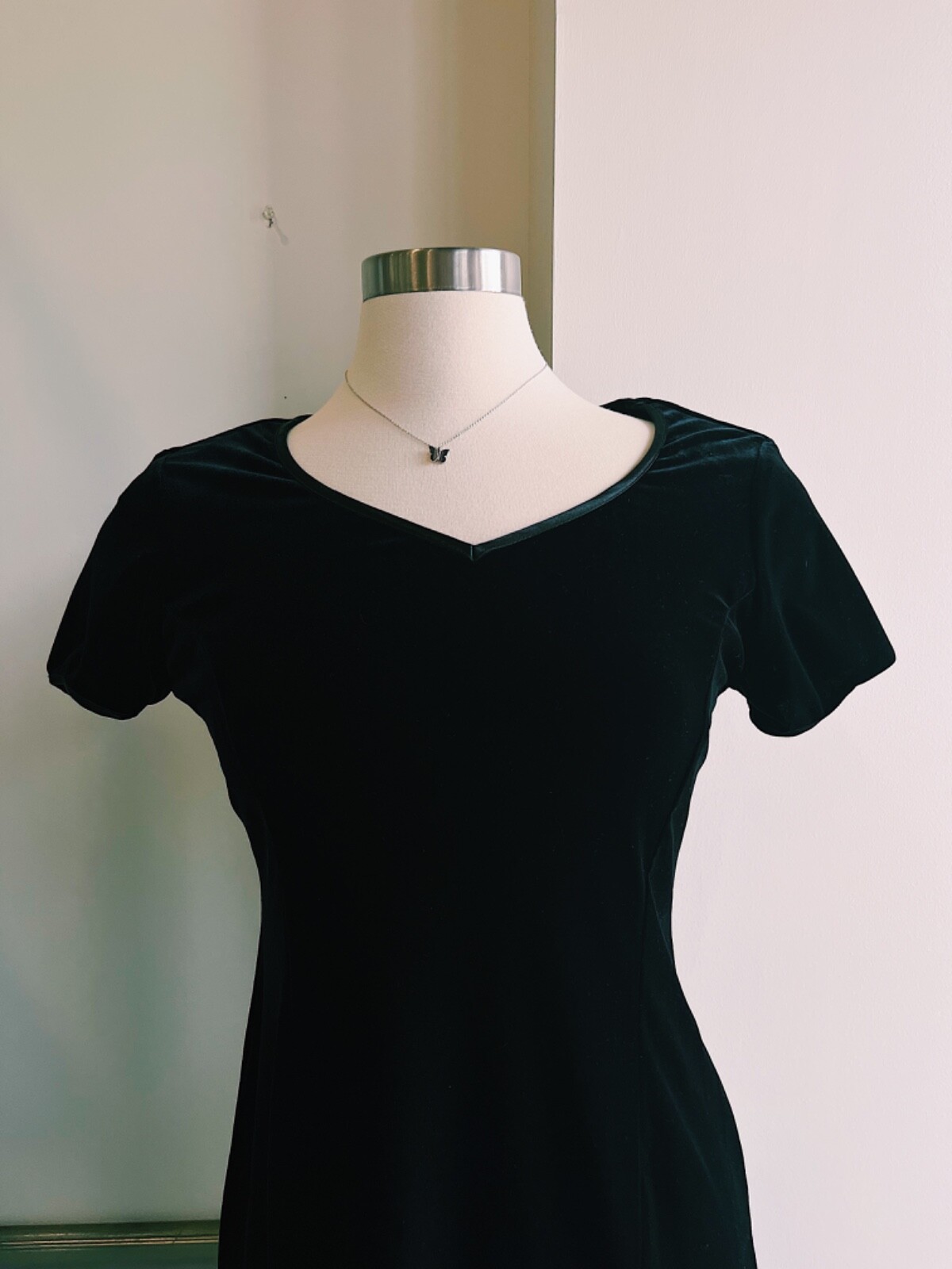 Connected Velvet Dress eBay