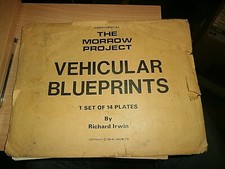 The Morrow Project Vehicular Blueprints 1ère impression et CHARGES DE BASE - Timeline Ltd.