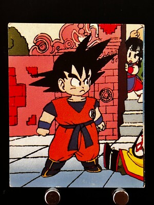 Son Goku Dragon Ball Mini Card AMADA #23 Vintage Japanese JAPAN Very Rare