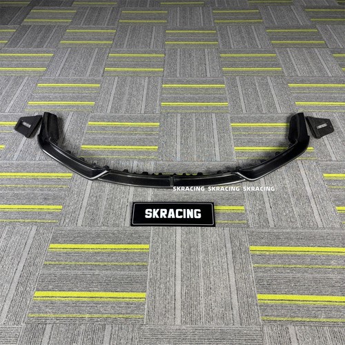 Fits Porsche Carrera 911 992 2022-24 Real Carbon Fiber Front Bumper Diffuser Lip - Picture 2 of 22