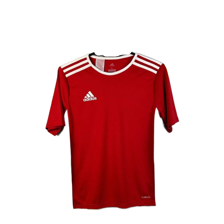 ADIDAS Men's Entrada ClimaLite® Soccer Shirt Red/ White Size 2XL