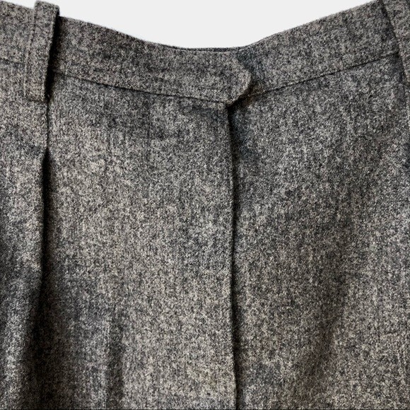 Gonna Yves Saint Laurent vintage Haute Couture c.1975 100% lana taglia 12