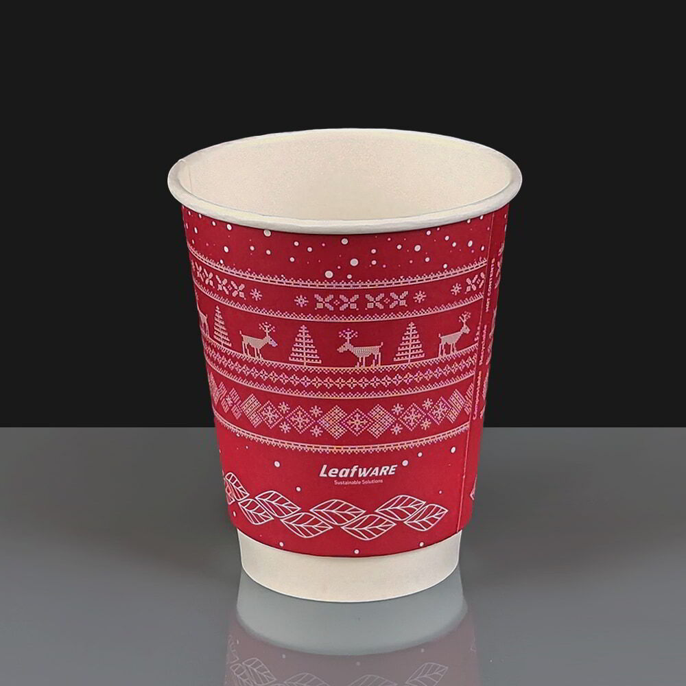 Christmas Design Paper Coffee Cups eBay