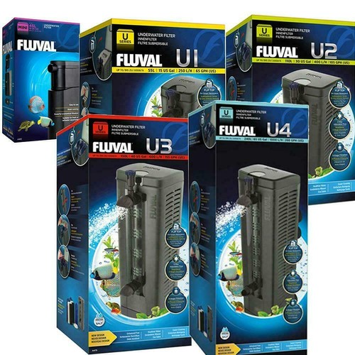 Fluval U Series Internal Filter U Mini U1 U2 U3 U4 Aquarium Fish Tank Power - Picture 1 of 20