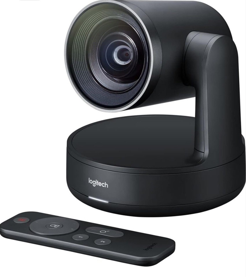 Logitech—960001226 Rally Camera Video Conferencing—Black 97855140234