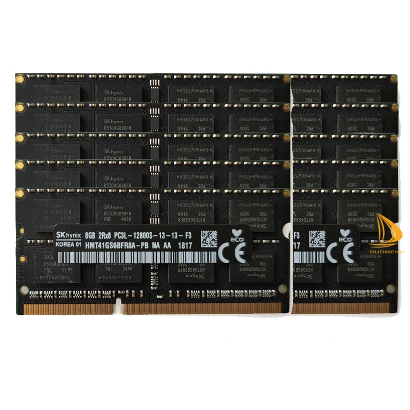 SK Hynix 10x 8GB 2RX8 DDR3 1600MHz PC3L-12800S CL11 SODIMM Laptop RAM Memory !R3 - Image 2 of 4