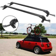 For Mini Cooper Hatchback 41.3" Top Roof Rack Cross Bar Luggage Carrier w/ Lock