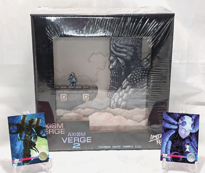 Axiom Verge 1 & 2 Double Pack Collectors Edition + Cards Gold #12