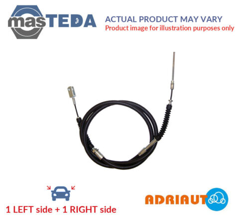 1102071 HANDBRAKE CABLE PAIR FRONT ADRIAUTO 2PCS NEW OE REPLACEMENT - 第 1/5 張圖片