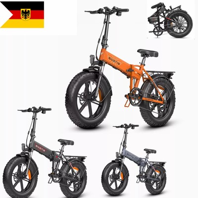 E-Bike Klapprad 20 Zoll 250W Elektrofahrrad 624Wh Abnehmbarer Akku MTB Fatbike