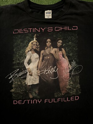 Vintage 2005 Beyoncé Destiny's Child Music Destiny Fulfilled