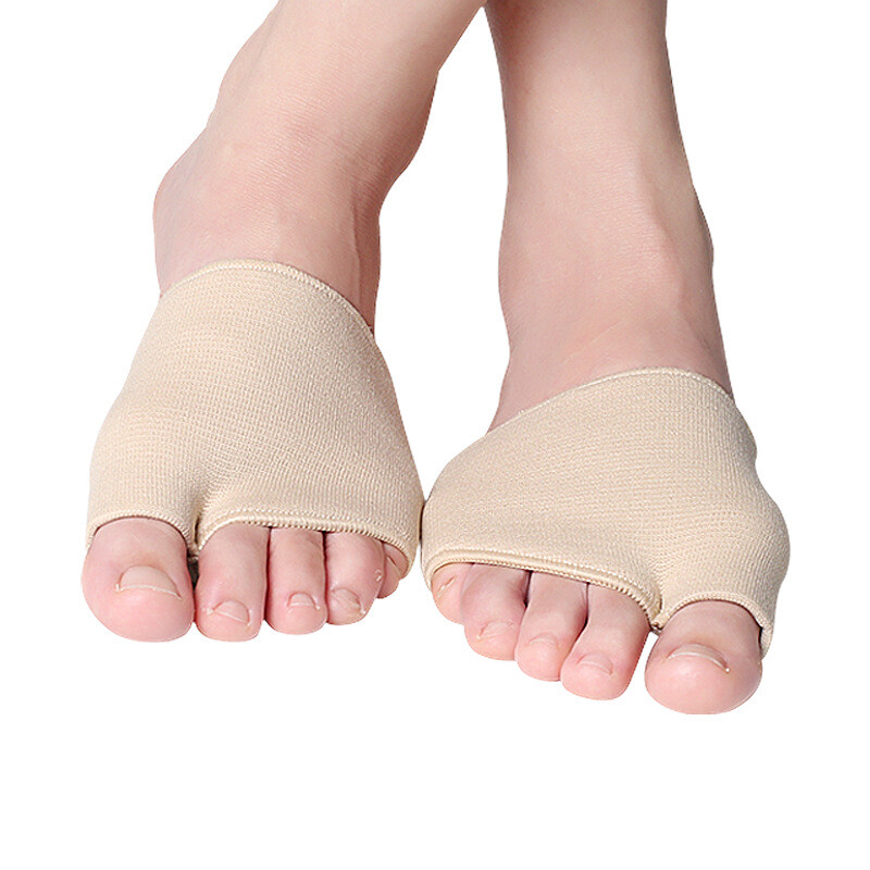 1Pair Gel Sleeve Painful Metatarsal Heads Forefoot Pads Support