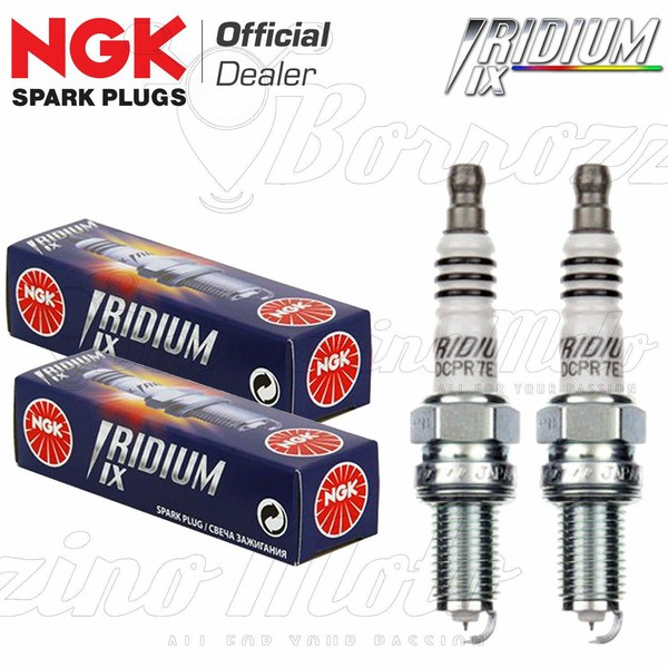 2 Kerzen Original Ngk Iridium DCPR7EIX Bmw R 1200 C Montauk (K91) 2004-2006-image