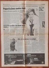 Clip - Ritaglio Lorella Cuccarini Paperissima 1998 Antonio Ricci Marco Columbro