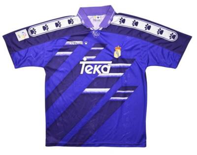 Kelme 1994-96 REAL MADRID SHIRT TRIKOT XL