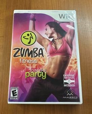 Nintendo Wii Zumba Fitness Join the Party Game - Complete w/ Manual - Tested