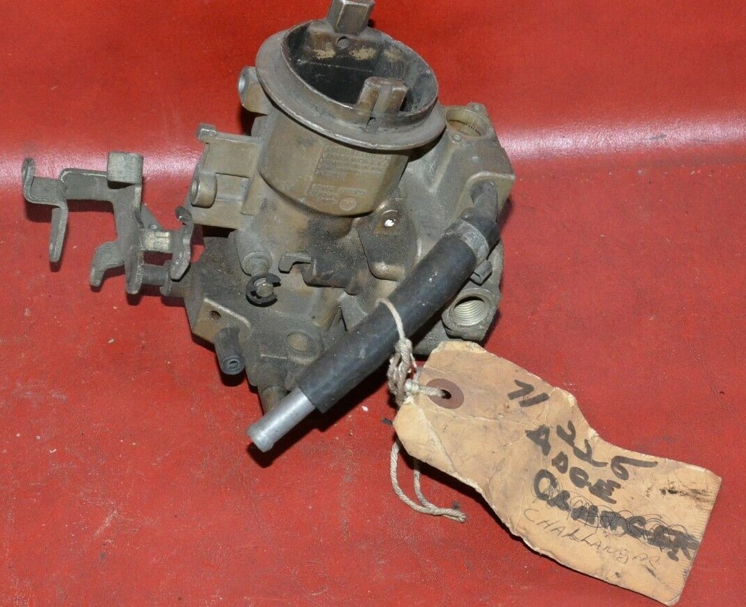 1971 Dodge Challenger Dart Holley Carburetor Part 12R4285B 1bbl Carb