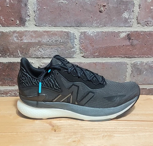 New Mens New Balance Lerato MLERABK Carbon Plated Running Shoes Black Grey Sz 10