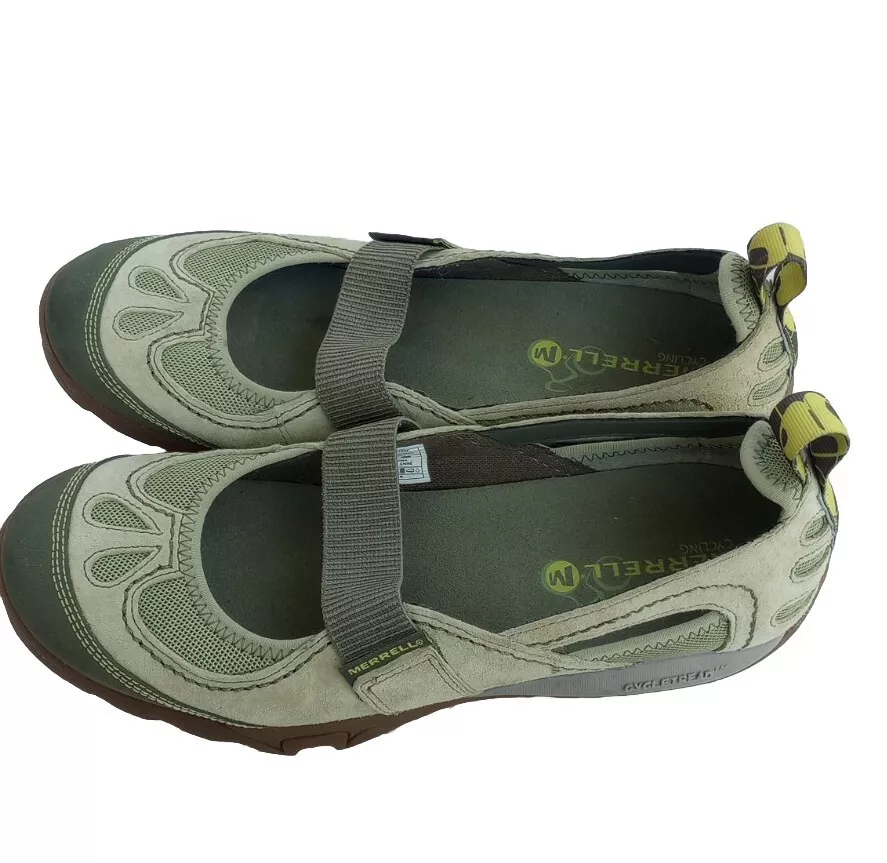 Merrell Women s 8 Shoes Cycle Tread Mimosa Mj Sage Leaf Mary Jane